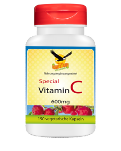 Vitamin C spezial 600mg, 150 Kapseln Dose
