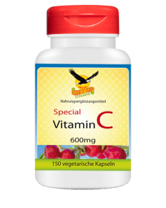 Vitamin C Spezial 600mg, 150 Kapseln XQ