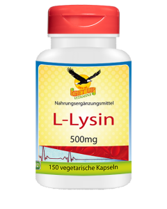 L-Lysin 500mg 150 Kapseln XQ