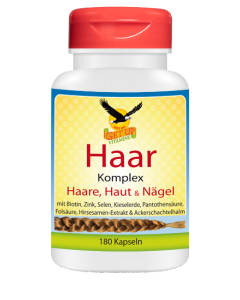 Haare, Haut & Nägel Vitalstoffkomplex, 180 Kapseln