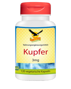 Kupfer Getup, 120 Kaps zu 3mg