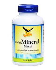Multi Mineral maxxi organisch, 180 Tabletten