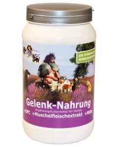 Gelenk Nahrung  Ergänzungsfuttermittel für Hunde RF 1100g