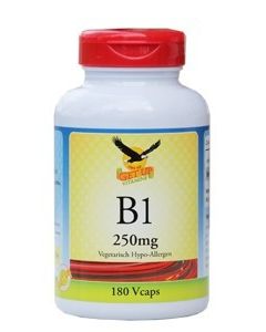 Vitamin B1 Thiamin 250mg, 180 Kapseln XQ