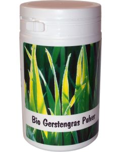 Bio Gerstengras Pulver, Dose, 100 g