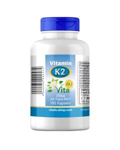 Vitamin K2 - 200μg MK 7 | 180 Kapseln