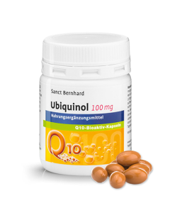 Ubiquinol 100 mg Q10-bioaktiv-Kapseln