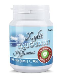 Xylit Kaugummi Pfefferminz