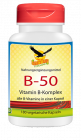 Vitamin B50 Komplex, 180 vegetarische Kapseln