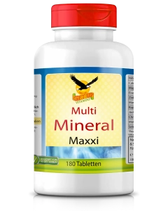 Multi Mineral maxxi organisch, 180 Tabletten - get up