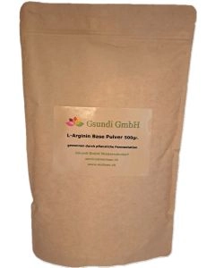 L-Arginin Base Pulver, 500 g - gsundi