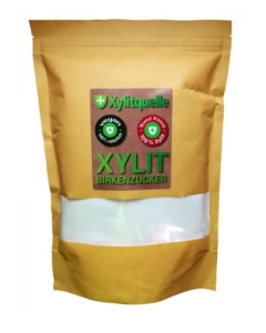 Xylit Birkenzucker naturrein & gentechfrei, 1kg Standbeutel