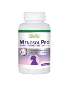 Menosol Pro - Unterstützung in den Wechseljahren, 60 Kapseln
