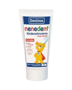 nenedent® Kinderzahncreme ohne Fluorid, 50 ml