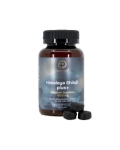 Himalaya Shilajit plus+ Ashwagandha, B6, B12, Zink, 60 Gummies