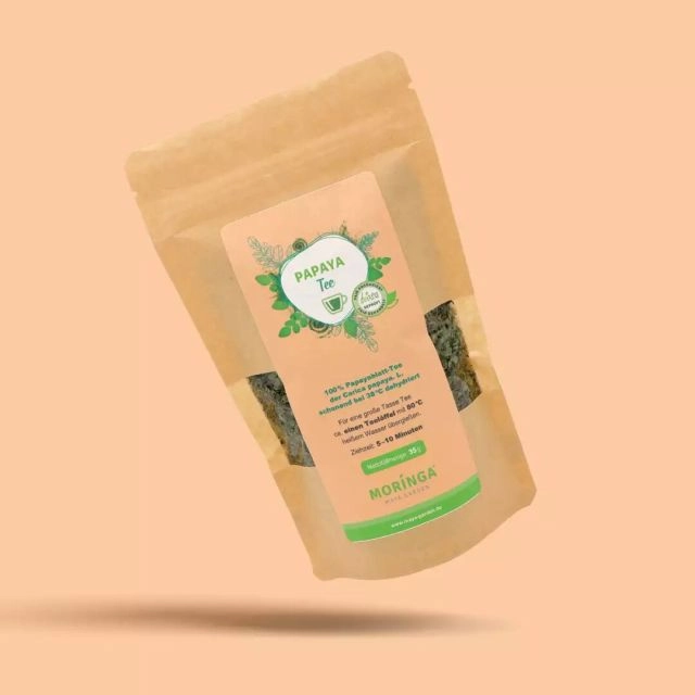 Papaya Blattpulver Tee, 35 g