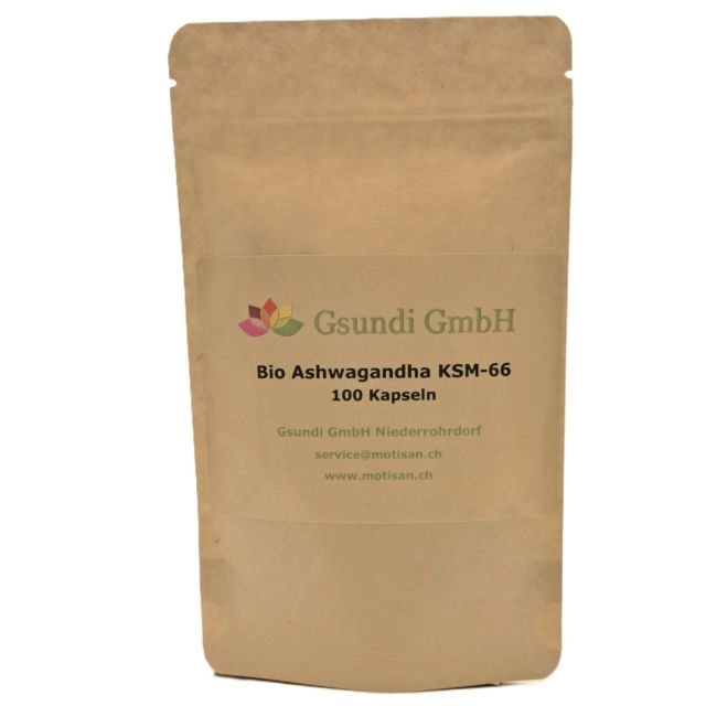 Ashwagandha KSM-66, 100 Kapseln - gsundi