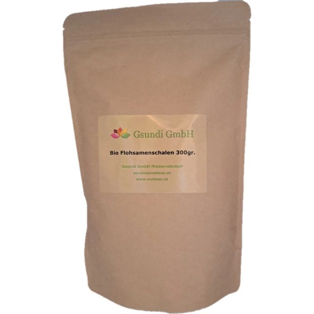 Flohsamenschalen, 300 g - gsundi