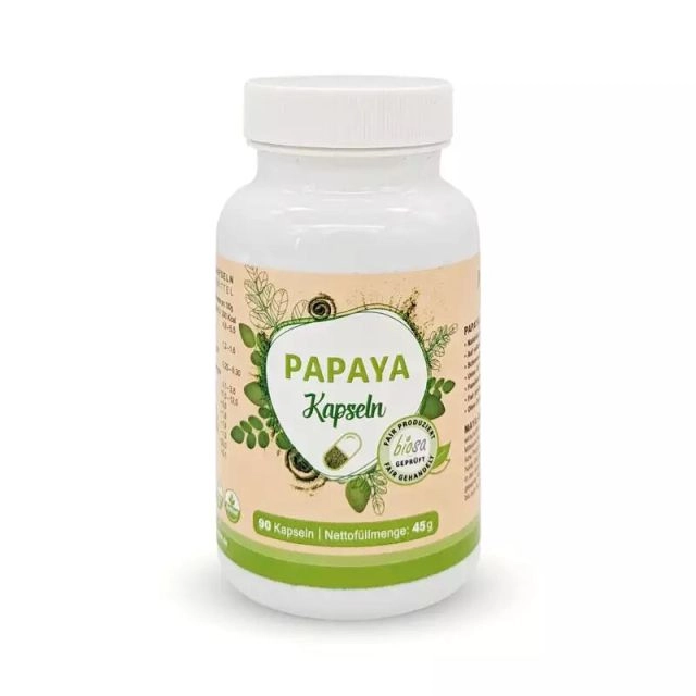 Papaya Kapseln, 90 Stk.